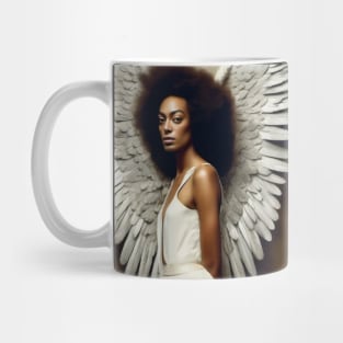 White Ebony Angel Wings 2024 Mug